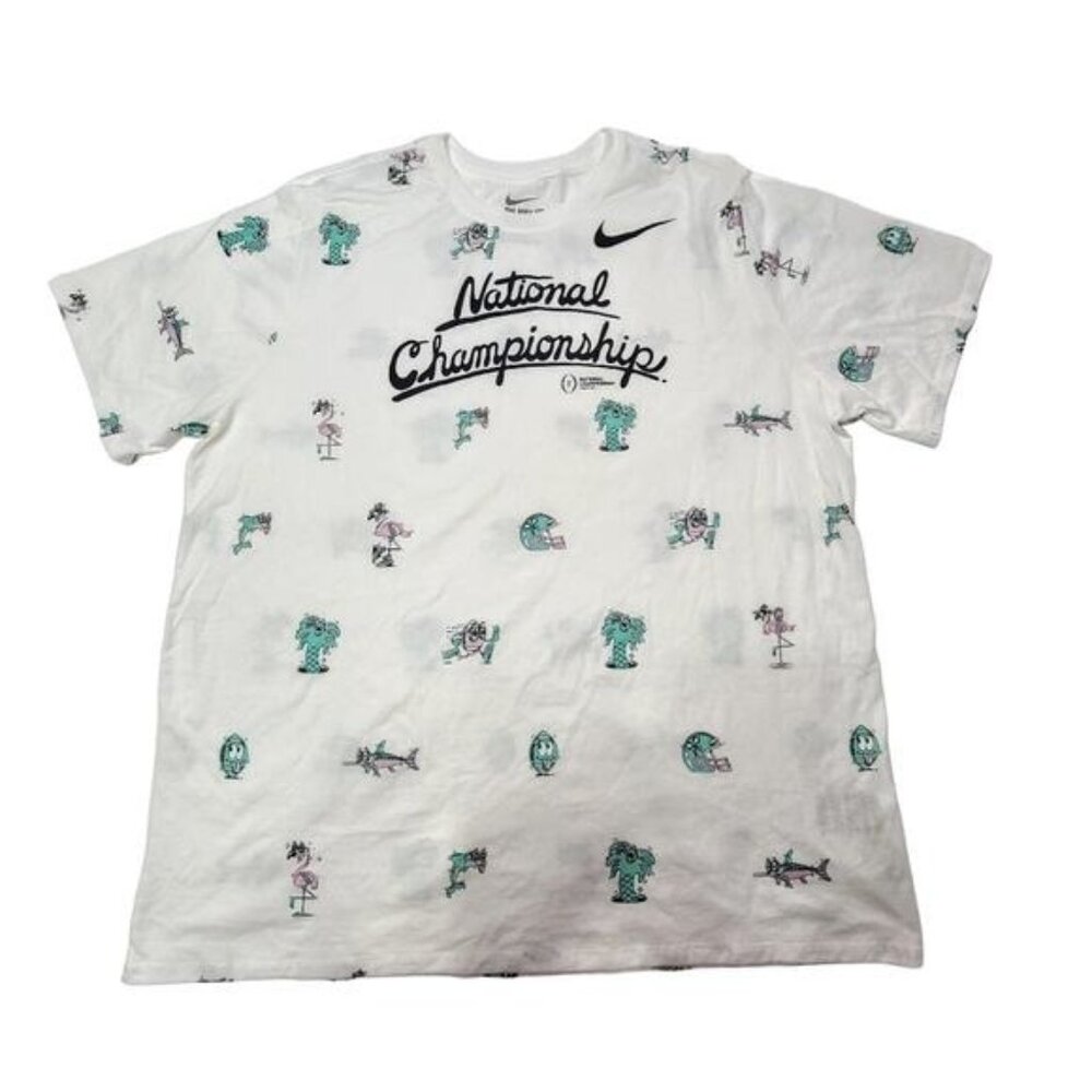 Nike Football National Football Championship shirt men's XXL